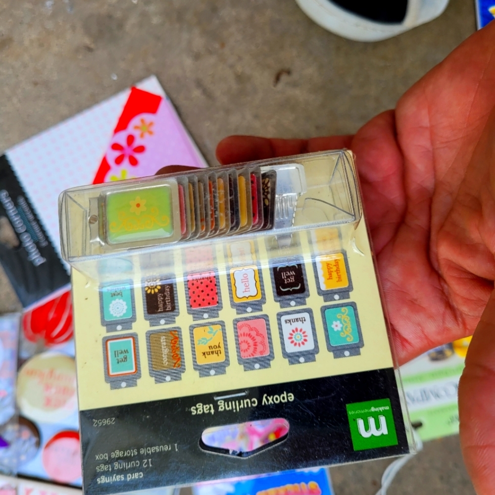 Scrapbook supplies
